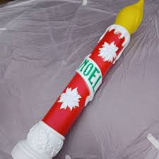 4 Vintage Noel Blow Mold Candles for Sale in Los Angeles, CA - OfferUp