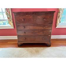 Late 19th Century Empire Chest of Drawers | Chairish