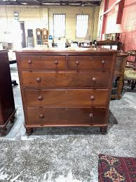 Sold at Auction: Colonial cedar chest of five drawers. 114 cm wide, 111 cm high, 53 cm deep.