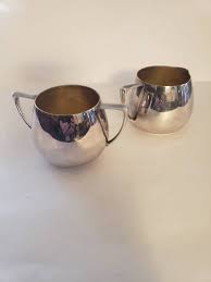 1950s Empire Craft's Quadruple Plate Creamer and Sugar ...