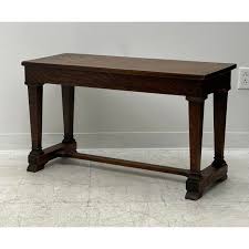 Vintage Early American Paino Bench With Storage With Figured ...