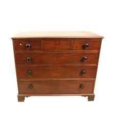 19th Century Mahogany Six Drawer Chest