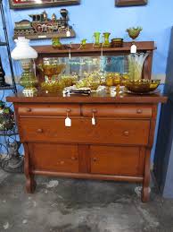 Antique Empire Furniture Co. Empire Tiger Oak Buffet – Standpipe Antiques