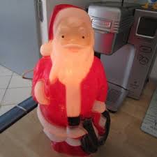 Empire Plastic Blo Mold Santa Claus 1968 Indoor/outdoor - Etsy