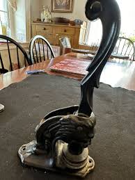 Antique 1903 Cast Iron Lion's Head Desk Embosser - John ...