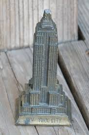 EMPIRE STATE BUILDING 4" Metal Souvenir ~ Vintage 1950s New ...