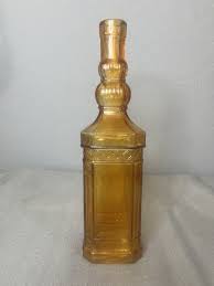 Amber glass decanter without stopper 12” x 3” x 3” | eBay