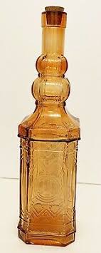 Glass, Storage Jar, w/ Cork Stopper, Orange, 24 oz, Pre-Owned | eBay