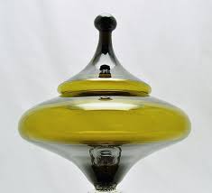 Empoli Large Olive Green Apothecary Bowl - Etsy New Zealand