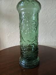 Beautiful Large Empoli Green Fruit Harvest Decanter Made in ...