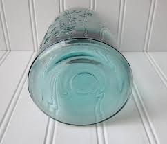 Antique Aqua Blue Mason Jar: 1858 Patent, Zinc Lid, Quart ...