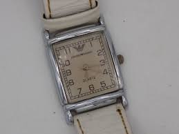 Emporio ARMANI, Rectangular Watch, Vintage Women's Watch ...