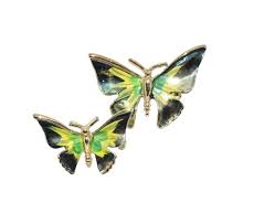 Vintage Enamel Butterfly Scatter Pins, Butterfly Brooch, Nature Lover Gift - Etsy