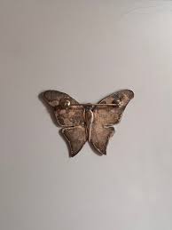 Vintage Enamel Butterfly Brooch/pin. Has Beautiful Colors. A ...