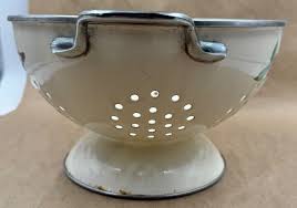 Vintage Franciscan Desert Rose Metal Colander = | eBay