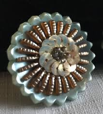 Buy Sequin Earring, Light Blue Earring, Pinwheel Earring, Bead Blue Earring, 50 Earring, Retro Sequin Earring, Pastel Earring, 50 Pastel Earring Online in India - Etsy