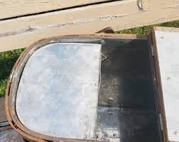 HAWKEYE Refrigerator Basket Vintage Picnic Rustic Home Wedding Card Box Cabin Chalet Decor Farmhouse Zinc Lined Fishing Baskets Food Storage - Etsy