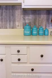 Fence Board Backsplash