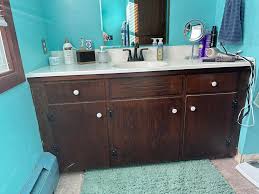 My bathroom facelift 🥰 I'm pretty damn proud of myself! : r ...