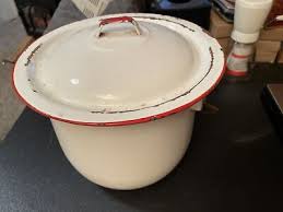 enamelware pot with lid | eBay