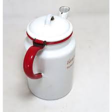 Vintage Graniteware Promotional Cambell's Tomato Juice Pitcher | Chairish