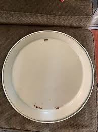 vintage round metal serving tray | eBay