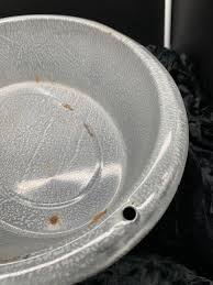 VTG GRAY Enamelware GRANITEWARE ROASTING Pan 16” x 12” X 4 ...