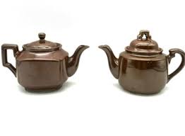 Vintage Set of Two Lusterware Brown 1 Cup Tea Pots Made in Japan-Child's Play | eBay