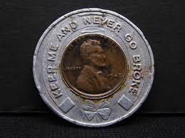 Sold at Auction: Encased Good Luck 1948-D Lincoln cent ...