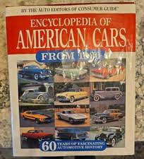 Encyclopedia of American Cars from 1930 : Sixty Years of Automotive History by Consumer Guide Editors (1993, Hardcover) for sale online | eBay