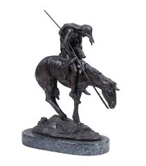 Lot - BRONZE SCULPTURE AFTER JAMES EARLE FRASER (NY/NH/CT/MT ...