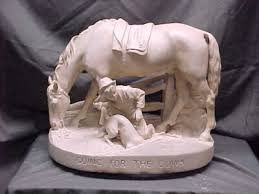 "GOING FOR THE COWS " John Rogers Group of Statuary ...