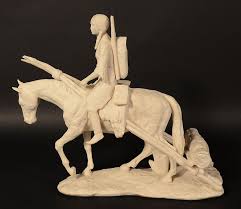 Lot - Two Parianware Porcelain Figures