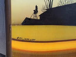 VTG 1977 JOANNE SCOTT "ROLLING HILLS FARM " ART SIGNED SET OF 3 PANELS 25"X19" | eBay