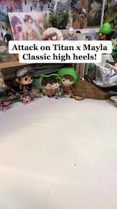 Mayla Classic High Heels - Attack on Titan x Eren Jaeger ...
