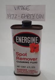 Spot Remover Cleaning Energine Vintage 1972 Metal Tin ...
