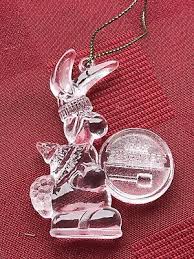 Energizer Battery Bunny Mascot Christmas Ornament Clear ...