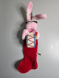 Vintage THE ENERGIZER BUNNY PLUSH CHRISTMAS STOCKING 27 ...