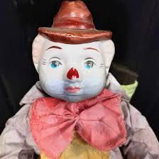 Vintage Porcelain Clown - Karnik's Antiques & Primitives