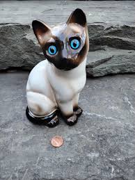Vintage Kitty Cat Blued Eyed Siamese by Mccameron & Sons ...