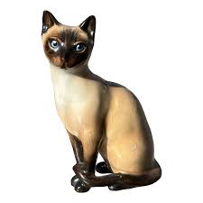 Royal Doulton Porcelain Persian Cat Circa 1928-1959 | Chairish