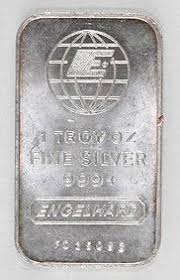 Nadir Metal 1oz. .999 Fine Silver Ingot/bar