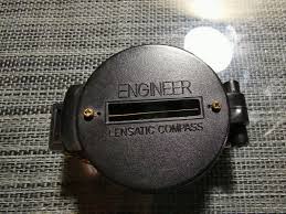 Engineer Lensatic Compass Works well - Made in Taiwan | eBay