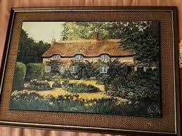 Fantastic Kevin Platt Picture Framed . Hardy's Cottage 8×12 ...