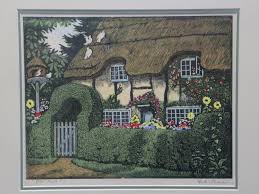Sold at Auction: JOHN (HALL) THORPE, COLOUR WOODBLOCK ...