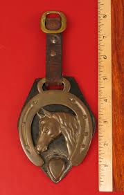 ANTIQUE SADDLE BRIDLE WESTERN BRASS HORSE HORSESHOE HEART ...