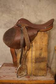 Vintage Rossi Y Caruso SIMCO Leather Horse Riding General Purpose Saddle | eBay