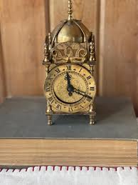 RARE Vintage Clock, Smiths 8 Day Lantern Style in WORKING ...