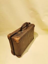 Charming Small Suitcase Antique Shabby Vintage Bag Suitcase ...
