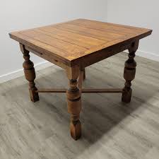 Early 20th Century English Quarter Sawn Oak Draw-Leaf ...